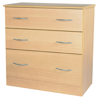 BA3DP- City 3 Drawer Deep Chest
