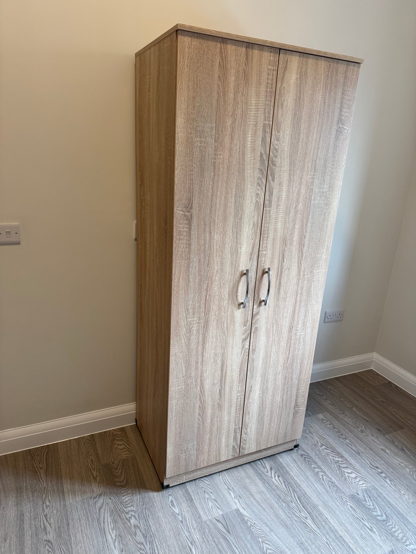 BA200- City 2 Door Plain Wardrobe