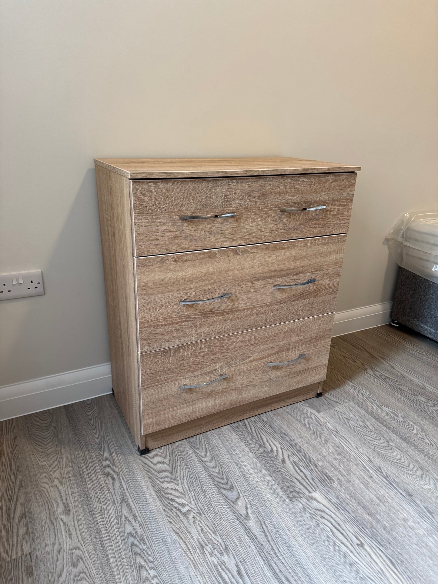 BA3DP- City 3 Drawer Deep Chest