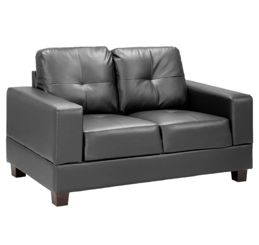 City 2 Seater Leather Sofa